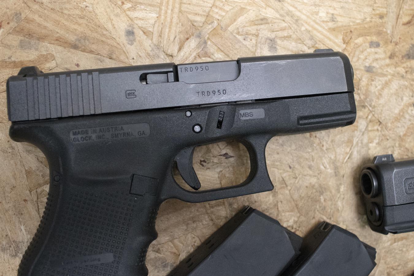 GLOCK 30 Gen4 45ACP Police Trade-In Pistols with Three Magazines